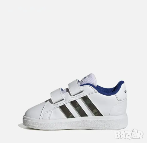 НАМАЛЕНИЕ !!!  Бебешки маратонки Аdidas Grand Court 2.0 White/Navy GV6820, снимка 2 - Бебешки обувки - 47297944