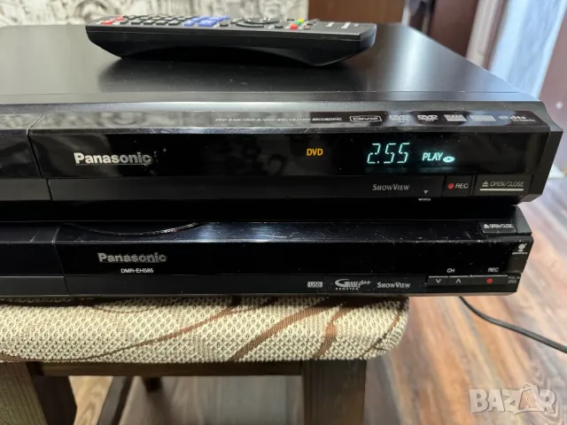 Продавам DVD -Рекордери Panasonic DMR EH585/ DMR EH57, снимка 3 - Плейъри, домашно кино, прожектори - 49409265