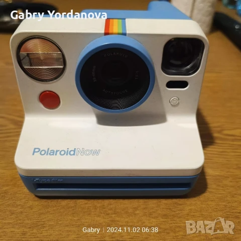 Моментен фотоапарат Polaroid Now