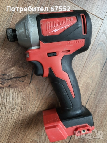 Безчетков импакт Milwaukee М18 CBLID. Само тяло. 110лв. (цената е крайна!)