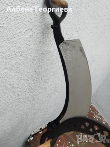 Немска дървена ретро гилотина, снимка 3 - Кухненски роботи - 53294260