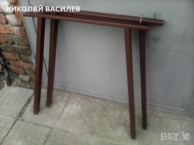 Метални   крака  за  маса  / пейка -   височина  80  см   -  ширина  /  75  см   .   , снимка 18 - Други инструменти - 49914161