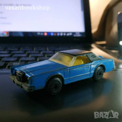 ЯДЪК Български Matchbox 1979 Lincoln Continental Mk V (Разград)