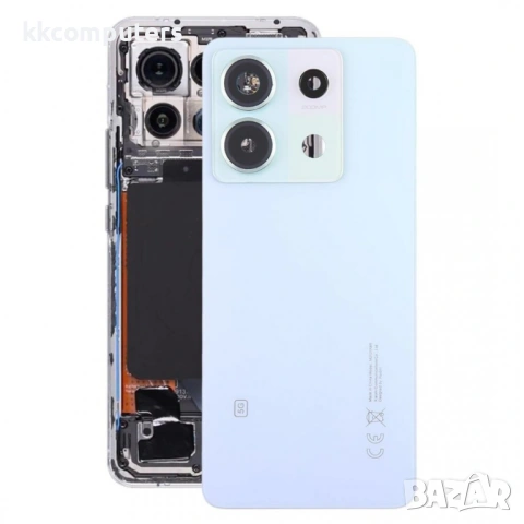 Оригинален Заден Капак за Xiaomi Redmi Note 13 Pro 5G със Стъкло за Камерата - 4 цвята, снимка 3 - Резервни части за телефони - 54053884