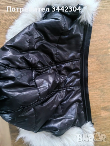 Естествен пух с качулка, снимка 6 - Шалове - 52355271