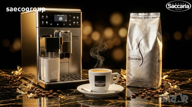 Премиум кафе на зърна Saccaria 100% Arabica