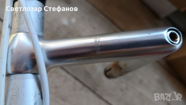 Кормило Cinelli с команди Shimano 600 tricolore/Ultegra 2x7, снимка 8 - Части за велосипеди - 46730943