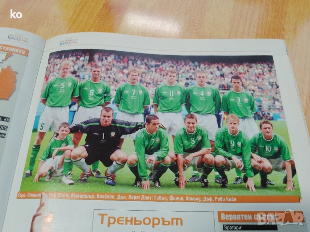 Футболно списание-световно първенство 2002г., снимка 9 - Списания и комикси - 51725329