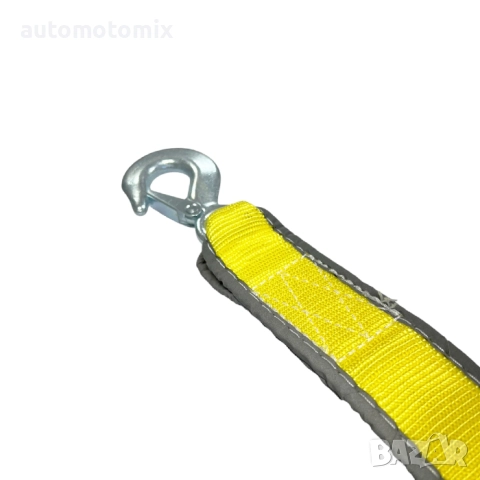 Колан за теглене 6Т, 4МЕТРА, Светлоотразителен - 11221, снимка 2 - Аксесоари и консумативи - 51996140