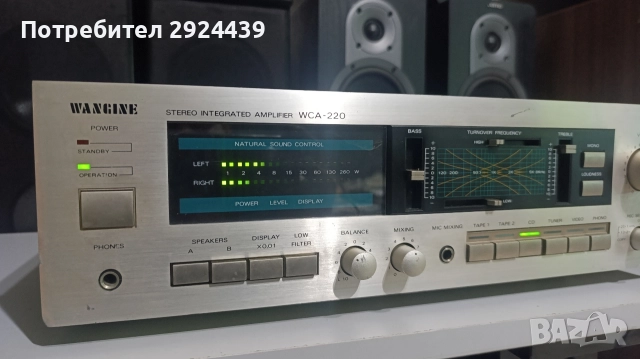 WANGINE WCA 220, снимка 3 - Ресийвъри, усилватели, смесителни пултове - 52728776