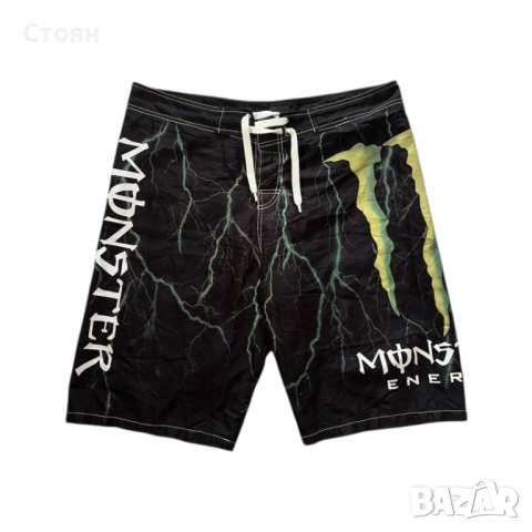 y2k Monster Energy Board Shorts
