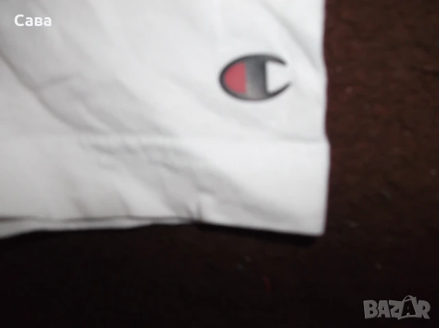Тениски CHAMPION  мъжки,М и Л  /сива,бяла/, снимка 7 - Тениски - 41760167