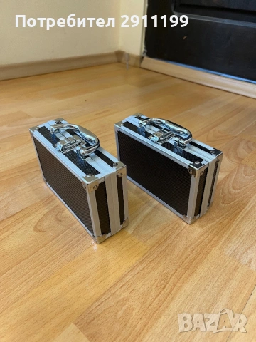 Малък алуминиев куфар, 2 бр