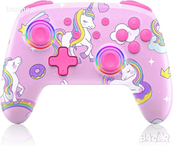 НОВ НЕОТВАРЯН джойстик NexiGo NS32 за Nintendo Switch с вибрация