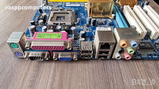 Дънна платка GIGABYTE GA-945GZM-S2 775, снимка 3 - Дънни платки - 46142151