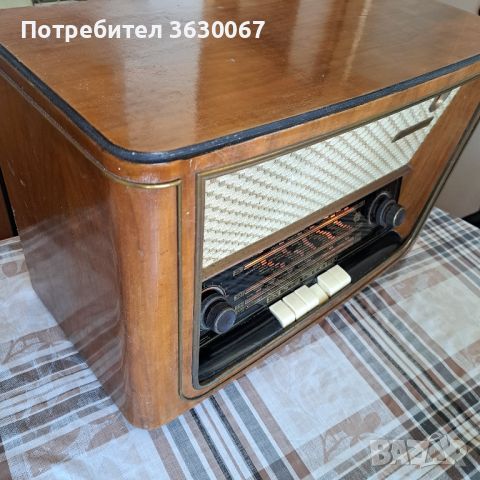 Ретро лампово радио Орфей , снимка 7 - Антикварни и старинни предмети - 45681604
