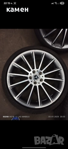 Оригинални AMG джанти с гуми 20" Mercedes E класа W213 W212  , снимка 11 - Гуми и джанти - 53639185