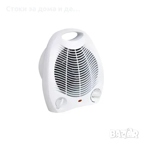 ✨Вентилаторна печка Rosberg R51970G, 2000W, 3 степени, Термостат, Хладък въздух, Бял, снимка 1 - Отоплителни печки - 47717848