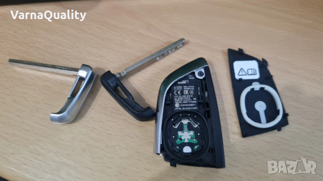 BMW 4-бутонен смарт ключ / дистанционно 434MHZ (G-Series 1/2/3/4/5) – оригинален, тестван 5A40689-1, снимка 7 - Аксесоари и консумативи - 52751752