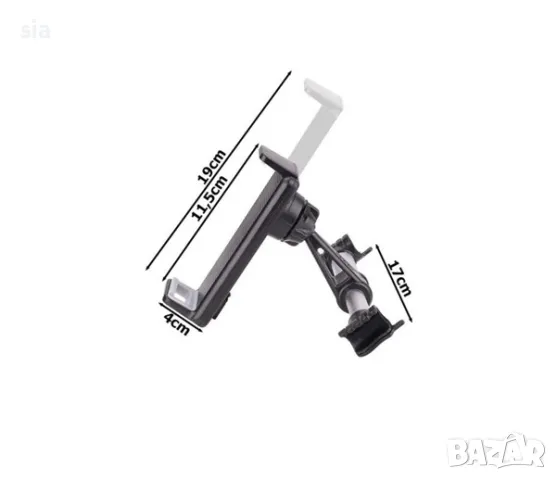 Поставка за таблет или телефон за подглавник, Сгъваема стойка за мобилен телефон, за облегалка, снимка 5 - Аксесоари и консумативи - 39647030