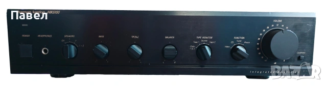 Harman Kardon HK 6100 — Стерео усилвател, профилактиран, топ звук!, снимка 3 - Аудиосистеми - 54294823