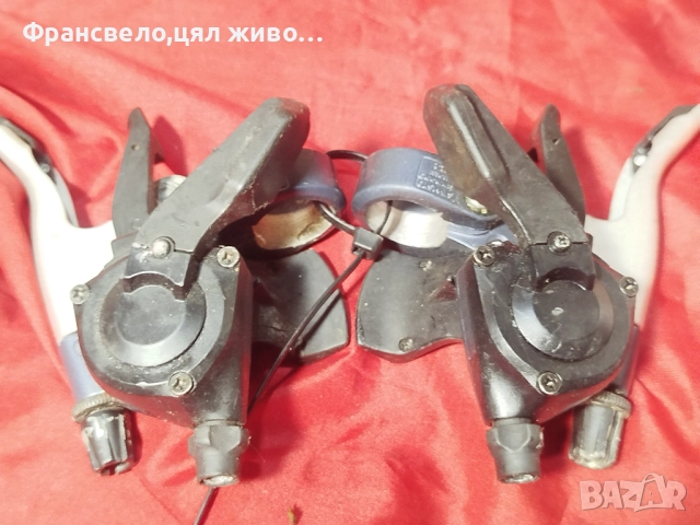 Комбинирани команди 27 скорости за велосипед колело Shimano deore lx st m 570, снимка 8 - Части за велосипеди - 52595485