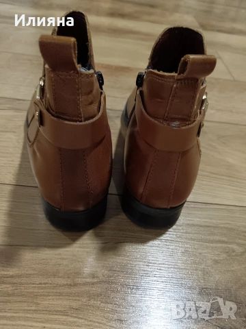 Боти естествена кожа 38 номер, снимка 3 - Дамски боти - 53134862