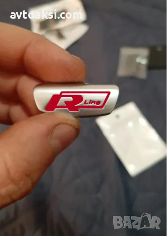 Емблема RLine за волан алуминиева два цвята, снимка 9 - Аксесоари и консумативи - 53829398