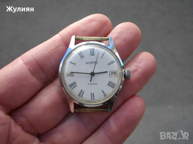  КОЛЕКЦИОНЕРСКИ ЧАСОВНИК ВОСТОК РИМСКИ ЦИФРИ WOSTOK 2214 , снимка 2 - Антикварни и старинни предмети - 50130916