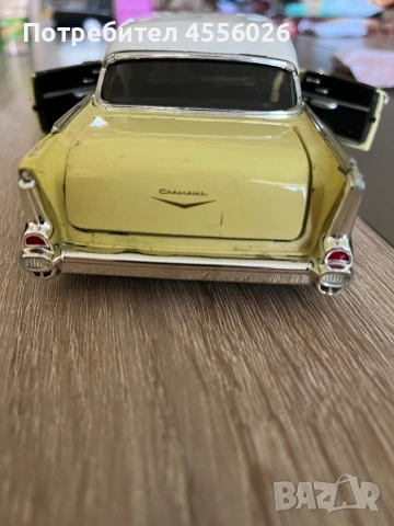 Продавам метална количка CHEVY BEL AIR 1957 1/24, снимка 2 - Колекции - 53836919