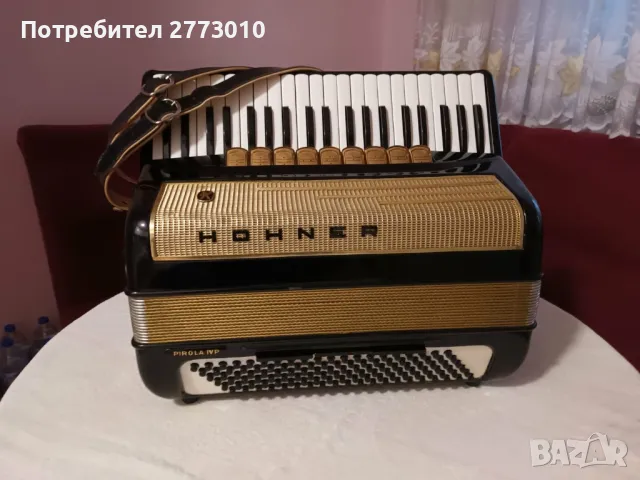 Хонер  Пирола  4.р 120  баса, снимка 4 - Акордеони - 49321720