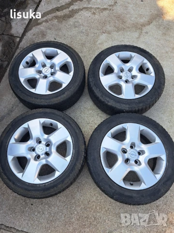 Джанти с тасове и гуми за Опел 16цола 