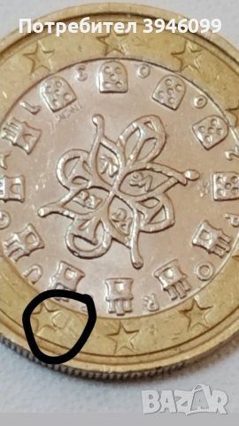 Колекционерска монета 1 евро 2003г, снимка 2 - Нумизматика и бонистика - 54293583