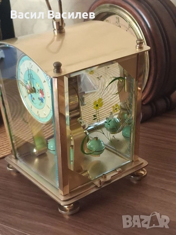 Продавам 400 дневен немски механичен часовник Kern, снимка 2 - Антикварни и старинни предмети - 52489720