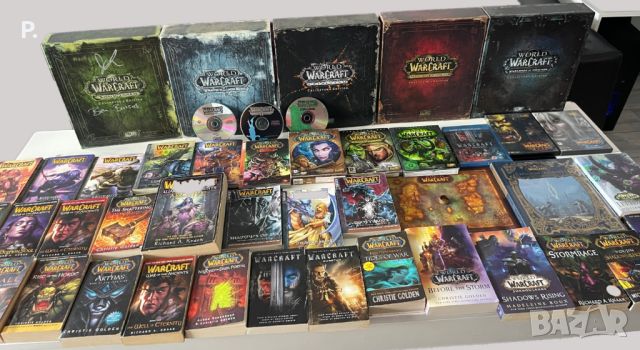 Warcraft , Diablo , Startcraft - Blizzard колекция от колекционерски издания , книги и др., снимка 1 - Игри за PC - 46411694
