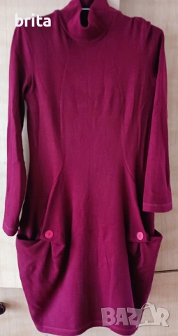 Трикотажна рокля балон, снимка 4 - Рокли - 53561565