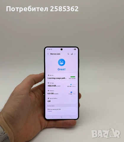 Samsung Galaxy S25 Edge 512 Gb Titanium Jet Black / Гаранция/ Перфектен, снимка 4 - Samsung - 53904628