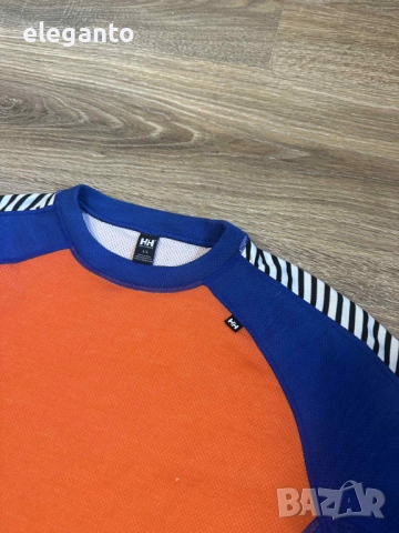 Мъжко ! Helly Hansen Warm Ice Crew  MERINO Wool baselayer , L  размер, снимка 6 - Спортни дрехи, екипи - 52919367