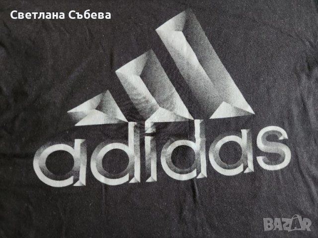 Оригинална тениска adidas размер L , снимка 3 - Тениски - 45537463