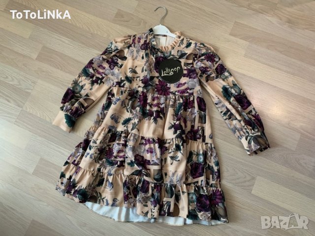 Нова детска рокля Junona 7-8г, снимка 1 - Детски рокли и поли - 46226040