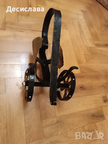 Поставка за бутилка от вино, снимка 3 - Декорация за дома - 52571687