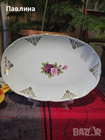 Немско порцеланово плато, снимка 4 - Аксесоари за кухня - 53865539