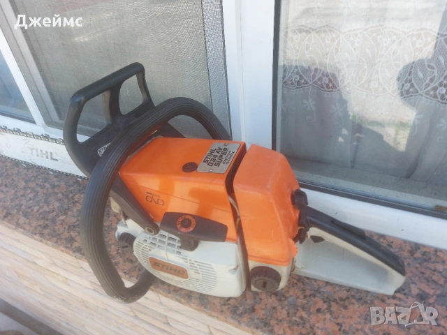 Резачка STIHL 034AV super electronic quickstop , снимка 8 - Градинска техника - 54105141