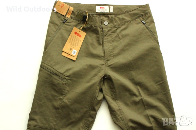 FJALLRAVEN Abisko Hike - мъжки туристически панталон, размер 48 (long), снимка 4 - Спортни дрехи, екипи - 53766777