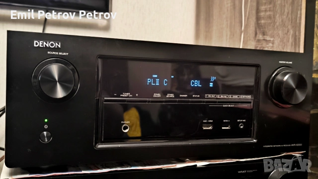 Denon avr-x 2000 7.1-канален приемник за домашно кино с Apple® AirPlay®
