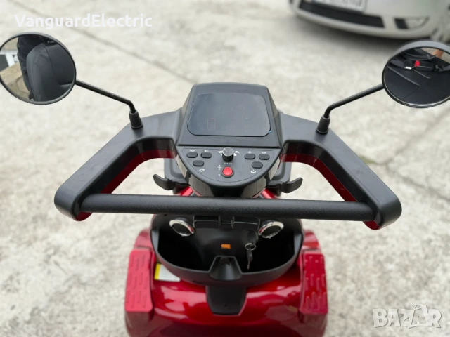 Електрическа четириколка F3 2000W (инвалидна) - Червена, снимка 6 - Инвалидни скутери - 51271958