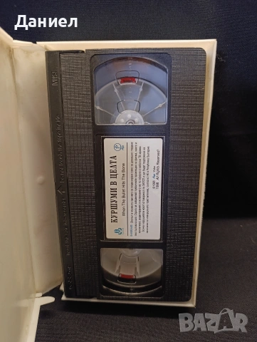 VHS Куршуми в целта, снимка 3 - Други жанрове - 53135114