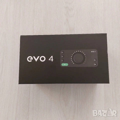 Audient EVO 4 – Професионален Аудио Интерфейс (Smartgain & Loopback)