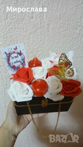 Коледна чантичка , снимка 1 - Романтични подаръци - 51606992