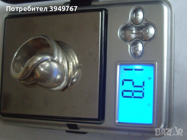 Много интересен ,стар сребърен пръстен., снимка 5 - Пръстени - 51794630